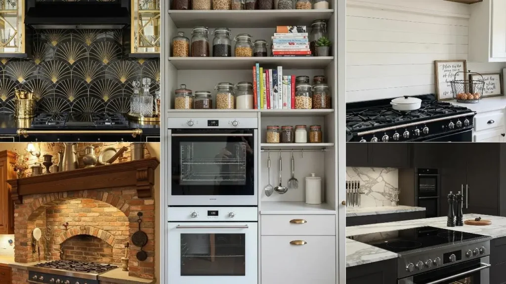 Keukenstijling: diverse oven- en fornuisdesigns ter inspiratie.